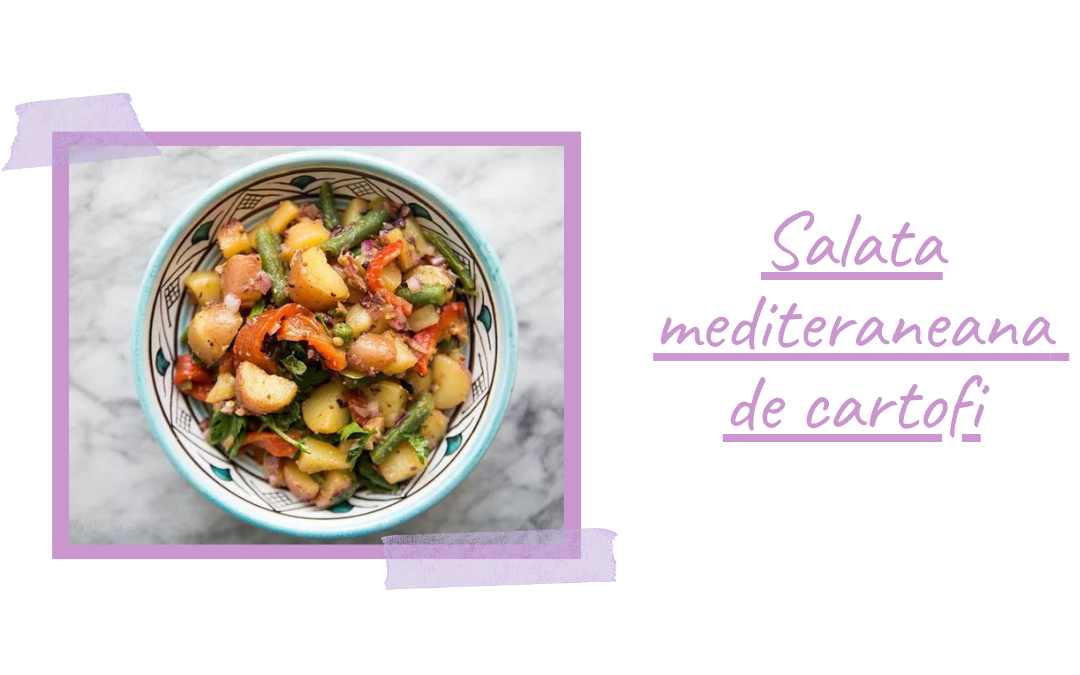 Salata mediteraneana de cartofi