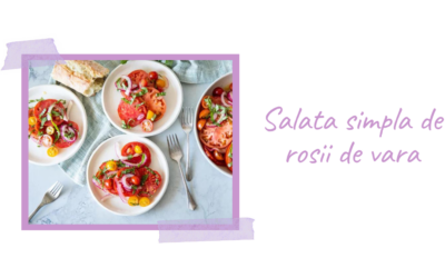 Salata simpla de rosii de vara