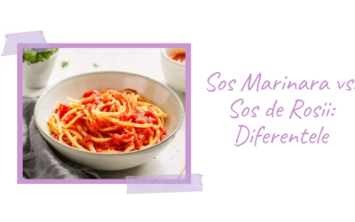 Sos Marinara vs. Sos de Rosii: Diferentele